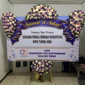 Karangan Bunga Ucapan Selamat 4